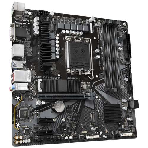 Bekijk afbeelding 3 van Gigabyte 1700 B660M DS3H DDR4 - 2xM.2/2xDP/HDMI/VGA/Ã‚ÂµATX